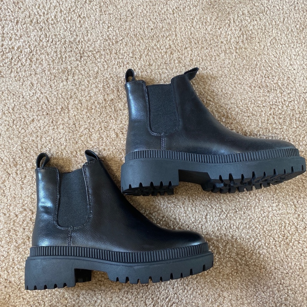 H&M Black Booties